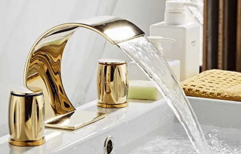 Update Your Bathroom With Waterfall Bathroom Taps From Radiator Outlet